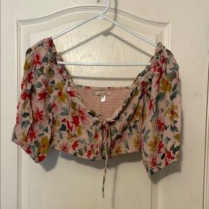 Floral Women's Crop Top